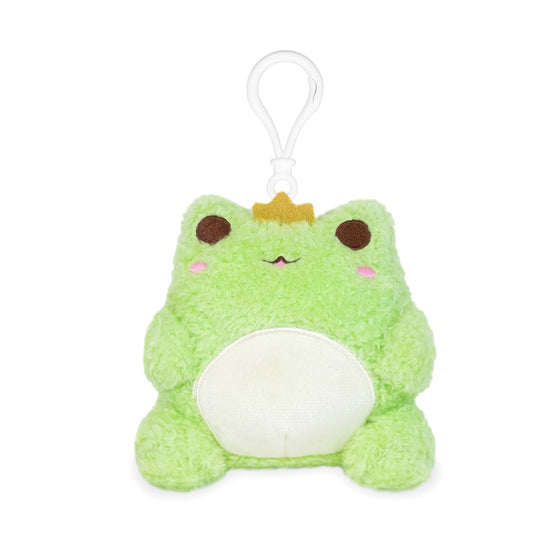 Mini Wawa the Prince Clip (Cute Kawaii Frog Keychain Plush)