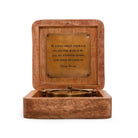 Oscar Wilde Tripod Compass in Wooden Box - Twirls + Twigs