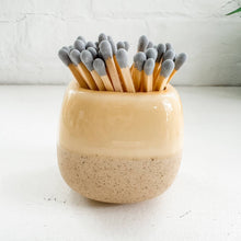  Ceramic Match Holders - With  Matches