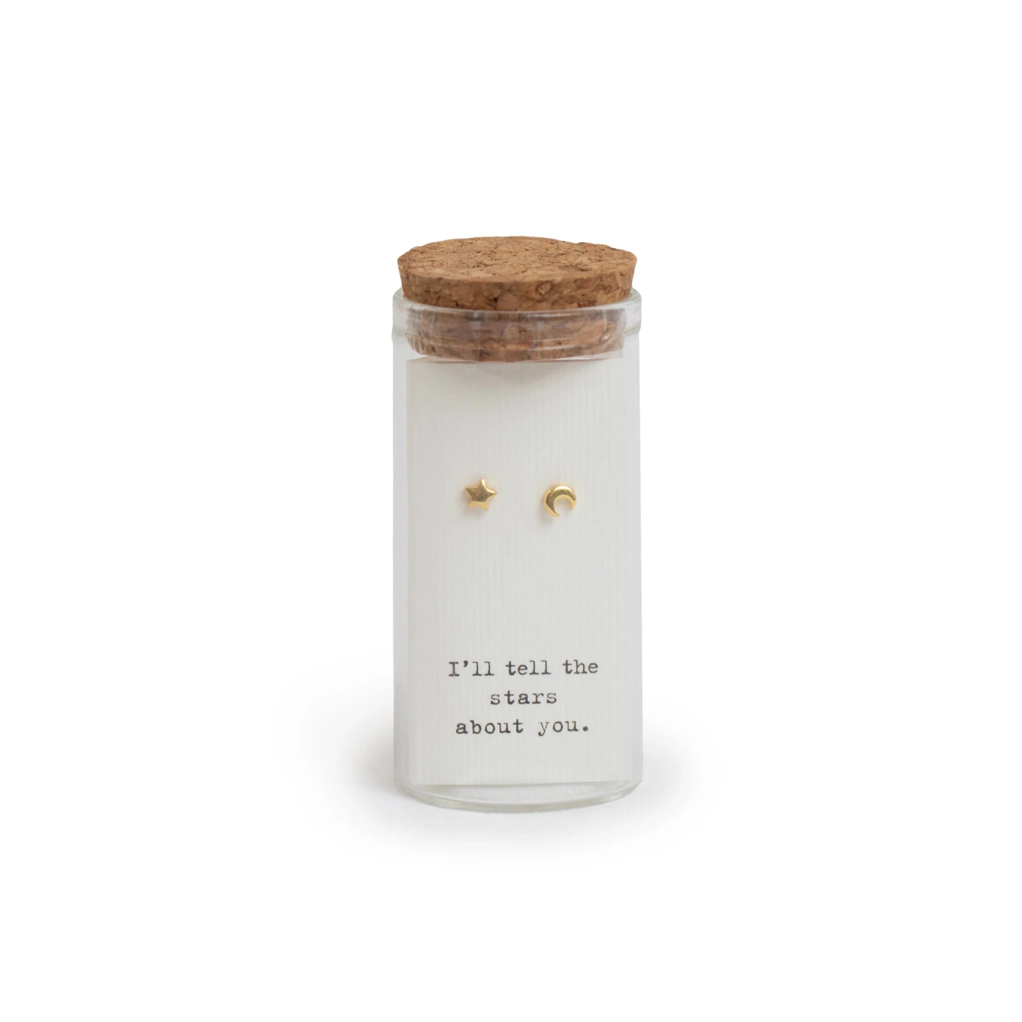Message in a Bottle Earrings - Twirls + Twigs