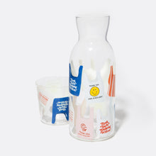  Jar and Glass carafe set