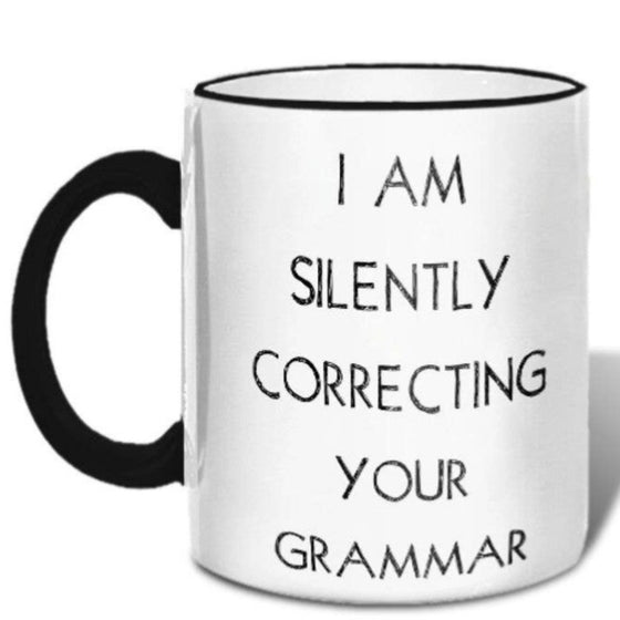 Silently Correcting Your Grammar Mug