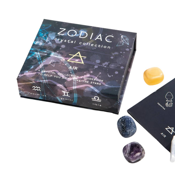 Air Zodiac Crystal Collection