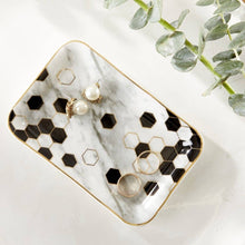  Trinket Dish marble colored
