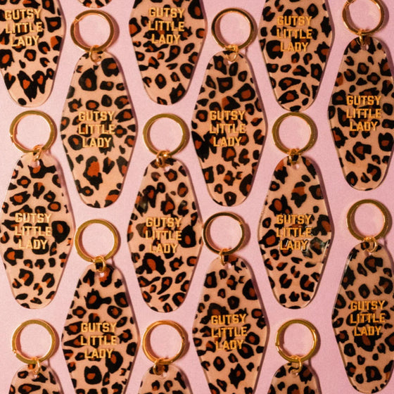 Gutsy Little Lady motel key