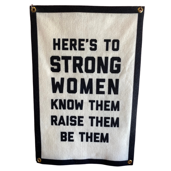 Strong Women Champion Banner