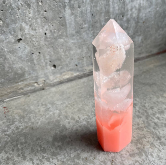 Crystal Tower Rose Quartz