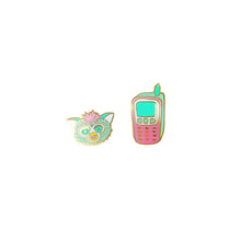  90s Cell Phone & Furby Earrings