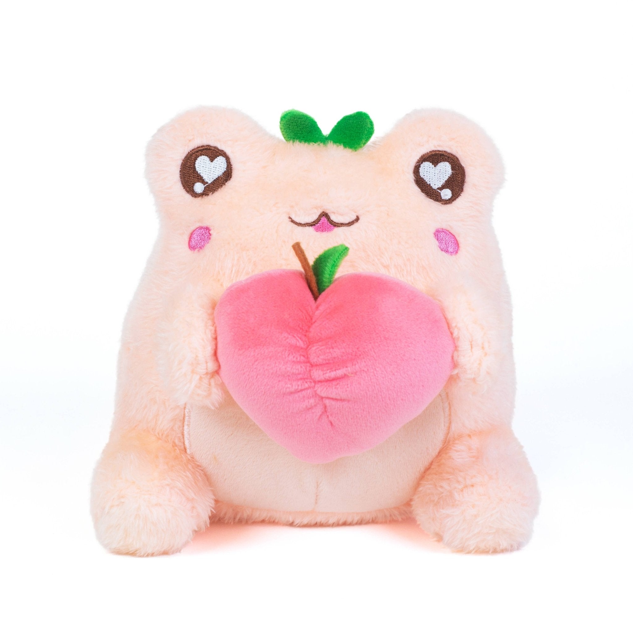 Cuddle Barn, Inc. - Lil Series - Peach Munch Wawa (Kawaii Peach-Scented Plush) - Twirls + Twigs