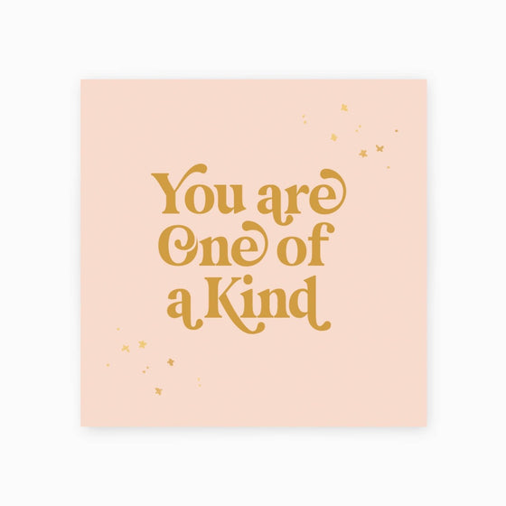 Small Double-sided Match Box: You Are One of A Kind