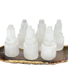  Selenite Mini Towers