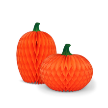  *Halloween* Honeycomb Pumpkin Duo Orange
