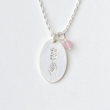  Stone of Love Necklace / Rose Quartz & Silver