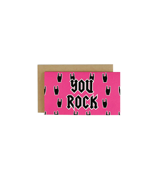 You Rock Mini Card