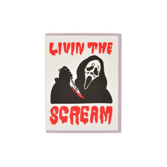 Livin The Scream Card