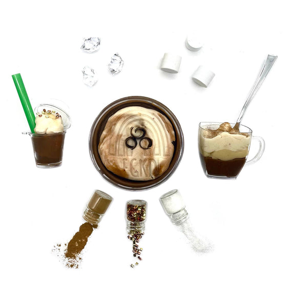 Coffee Cart Sensory Play Dough Kit