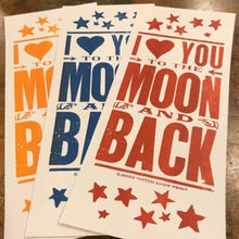  Love You to the Moon and Back Poster