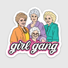  Girl Gang Golden Sticker