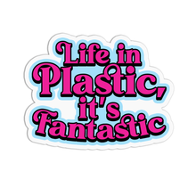  Girls Printing House - Barbie Life in Plastic Vinyl Textured Stickers