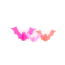  Pink Acrylic Bat Decorations