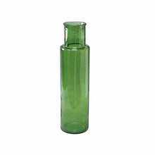  100% Recycled Glass Vase tall- green