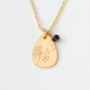 Stone of Joy Necklace / Dalmatian Jasper & Gold