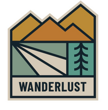 Wanderlust Sticker