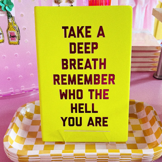 Take a Deep Breath Journal