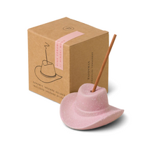  Cowboy Hat Incense Holder - Pink