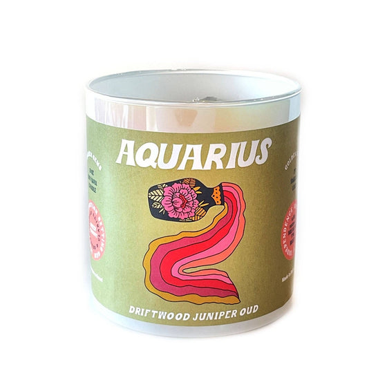 Aquarius - Zodiac Collection - Candle
