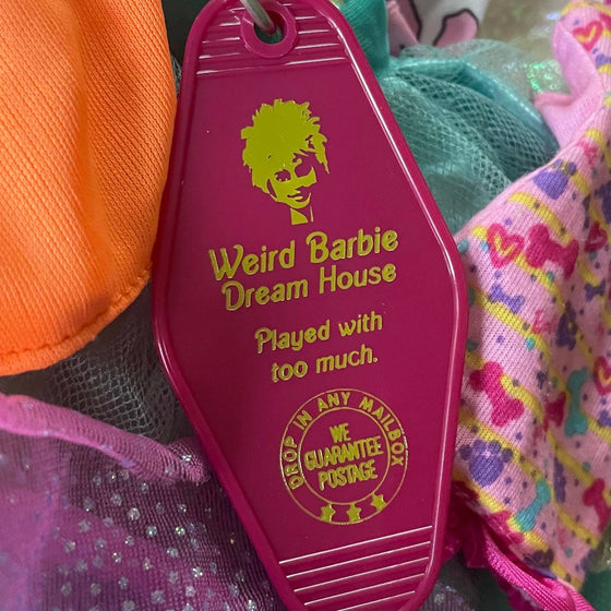 Motel Key Fob - Weird Barbie Dream House