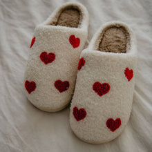  Valentine's Hearts ALL OVER Patterned Slippers