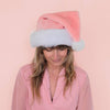 Luxe Santa Hat - Pink