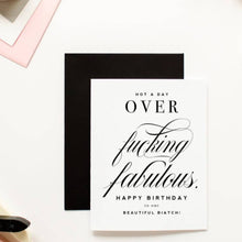  Not A Day Over Fabulous, Fashionable Funny Birthday Card
