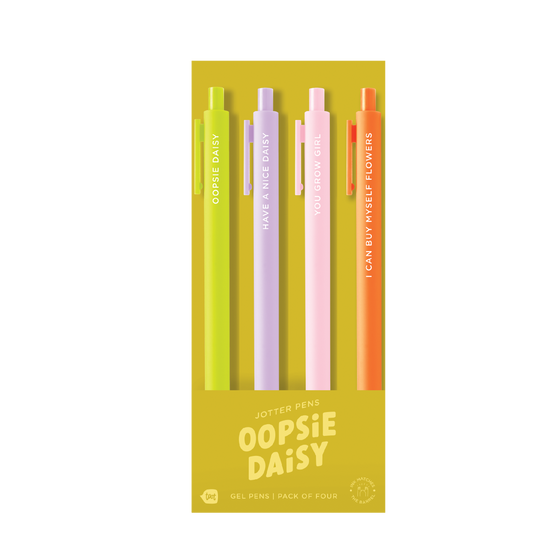 Jotter Sets 4 Pack :Oopsie Daisy